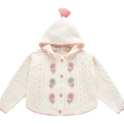 CLARA KNITTED HOODED JACKET