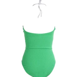 CLODIA FLOWER CRINKLED ONE PIECE SWIMSUIT