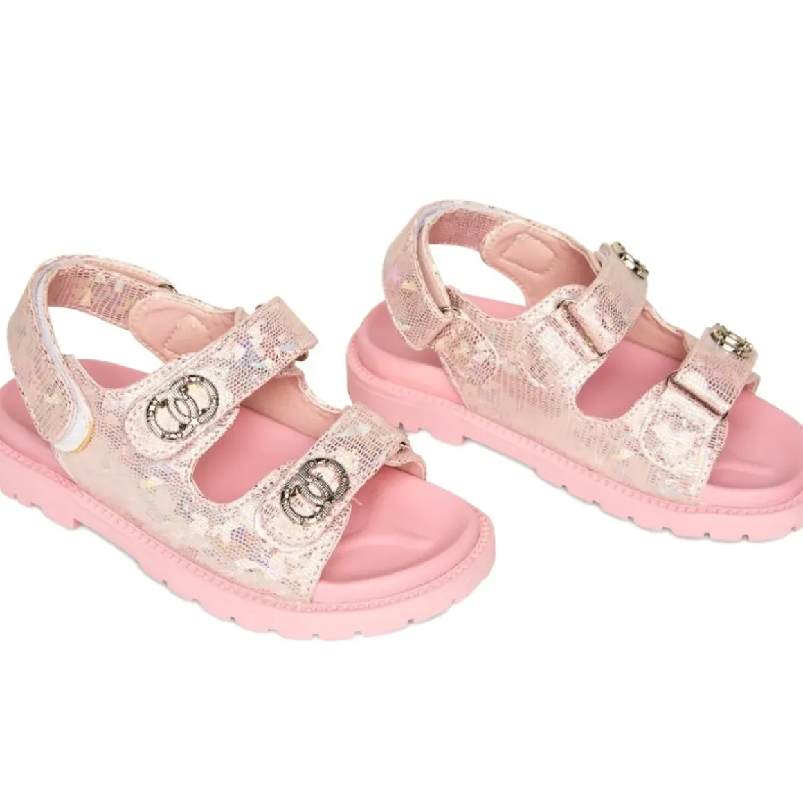COCO HOLOGRAPHIC DAD SANDALS