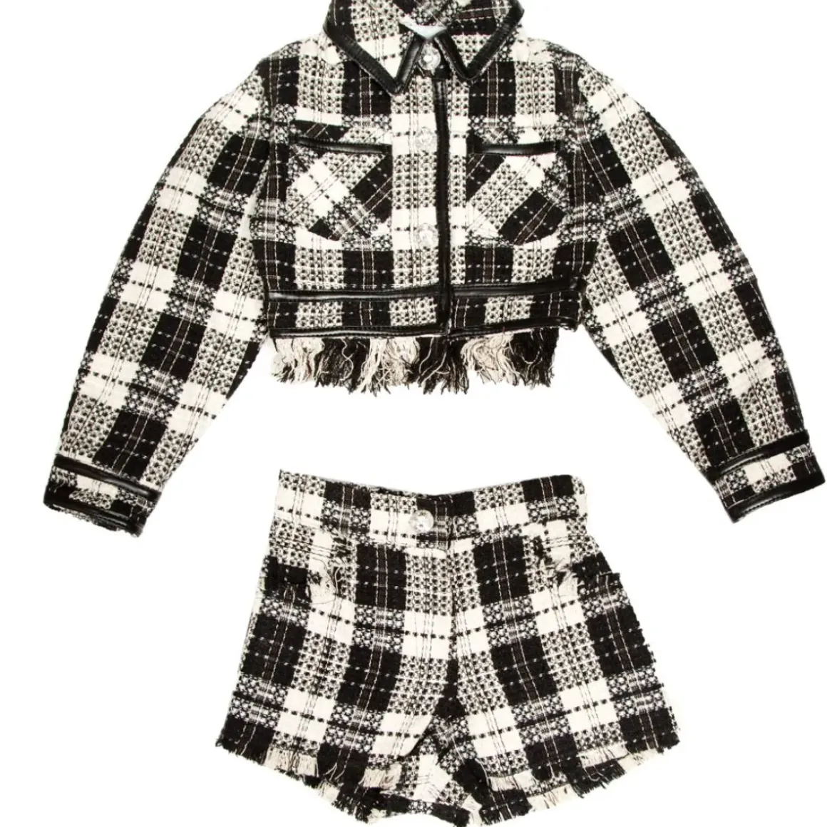 COCO JACKET, LONG SLEEVE TOP, AND SHORTS SET
