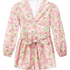 COLETTE FLORAL FLORAL ROMPER