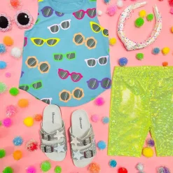 CRAZY SUNGLASSES TANK TOP