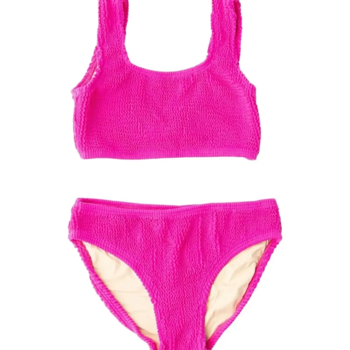 CRINKLE TWO PIECE SPORTY BIKINI
