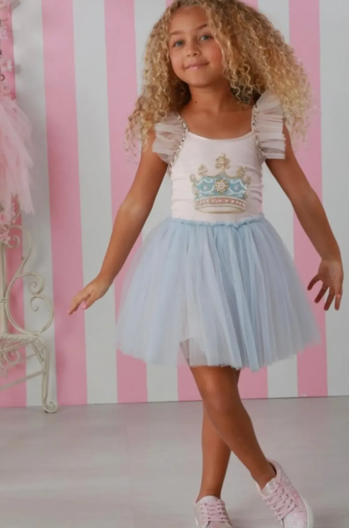 CROWN TUTU DRESS