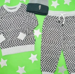 CRUZ CHECKERED SWEATPANTS