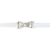 CRYSTAL BOW ELASTIC HEADBAND