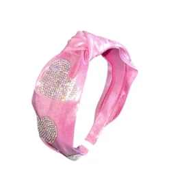 CRYSTAL HEART IRIDESCENT HEADBAND
