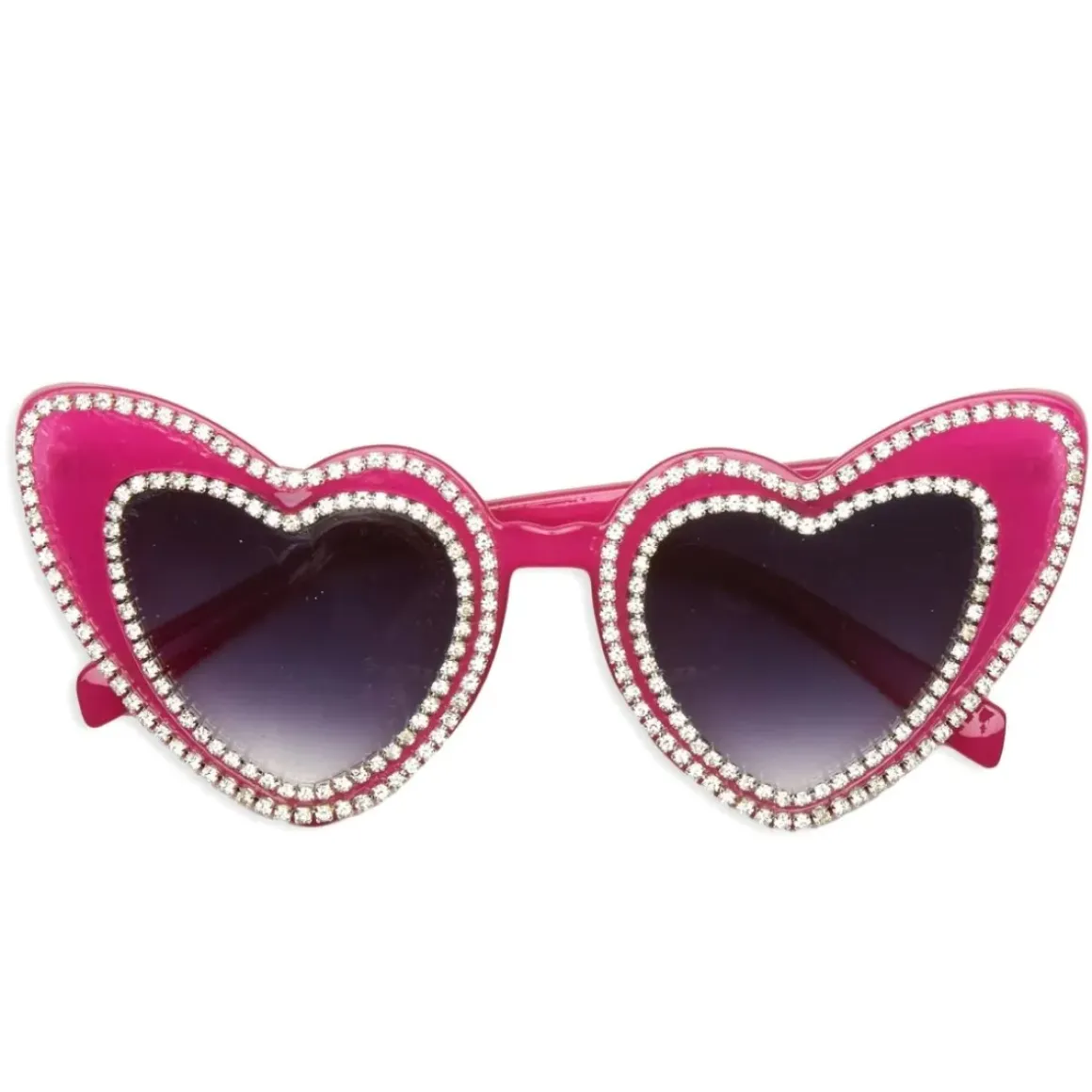 CRYSTAL HEART SUNGLASSES
