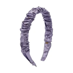 CRYSTAL METALLIC SCRUNCHY HEADBAND