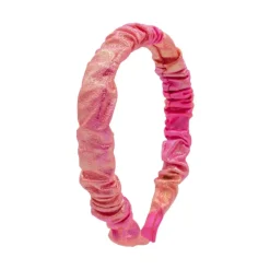 CRYSTAL METALLIC SCRUNCHY HEADBAND