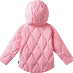 DAINTY DOWN JACKET W/ FUZZY HOOD LINING
