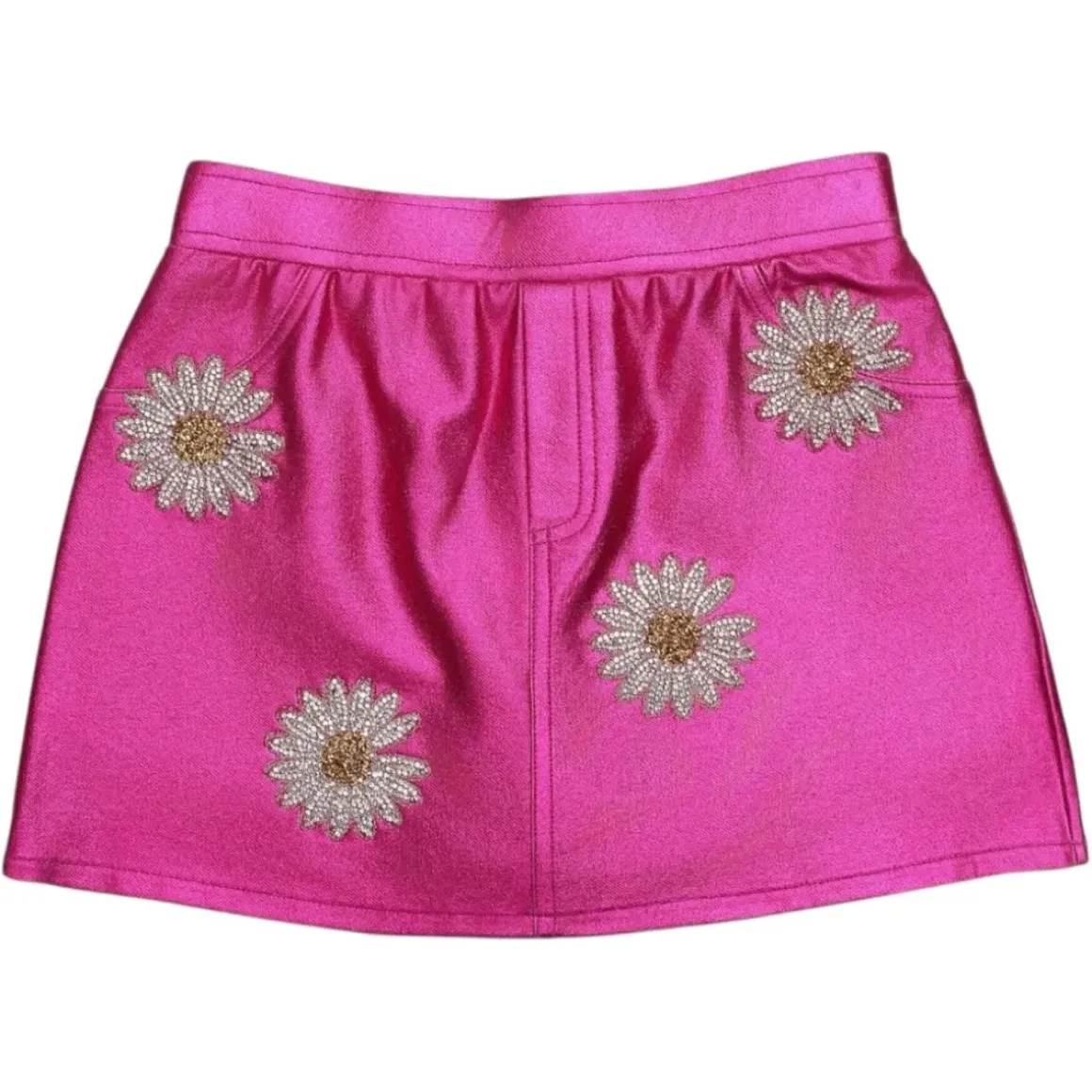 DAISY METALLIC SKORT