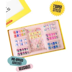 DAYS OF THE WEEK PRESS ON NAIL KIT