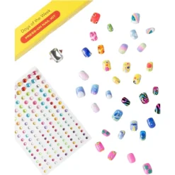 DAYS OF THE WEEK PRESS ON NAIL KIT