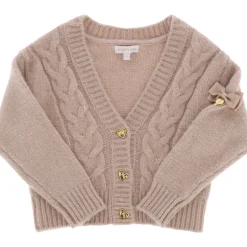 DELPHINE CABLE KNIT CARDIGAN