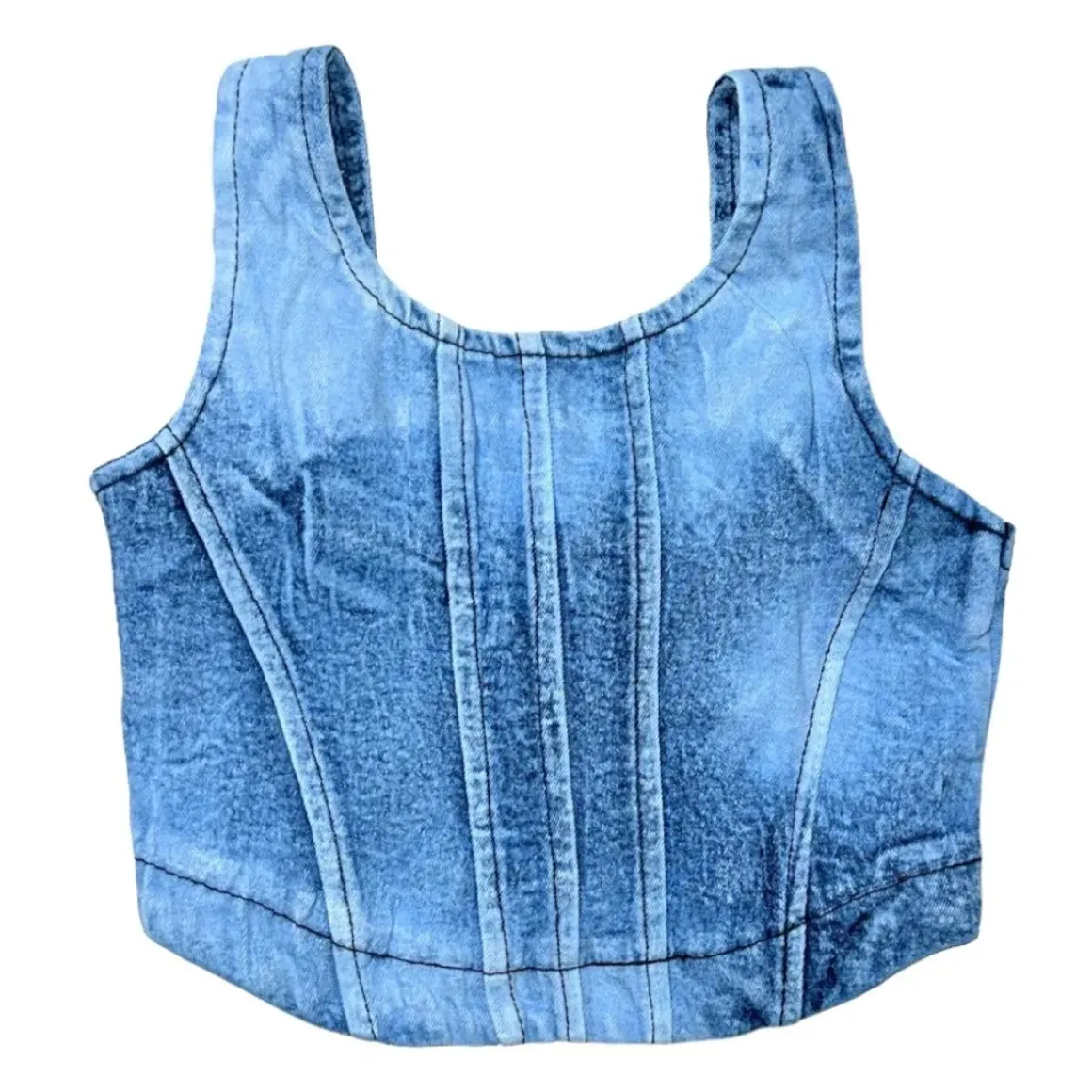 DENIM TANK TOP