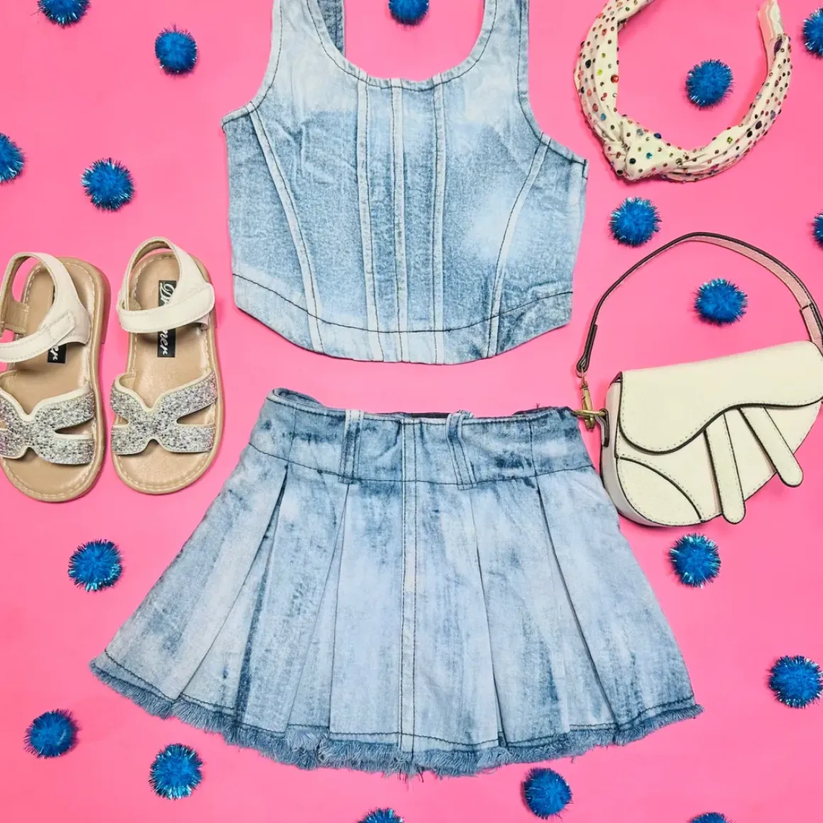 DENIM TANK TOP