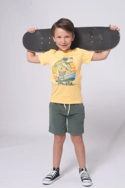 DINO SKATER TSHIRT