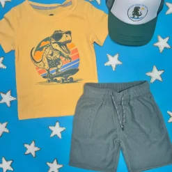 DINO SKATER TSHIRT