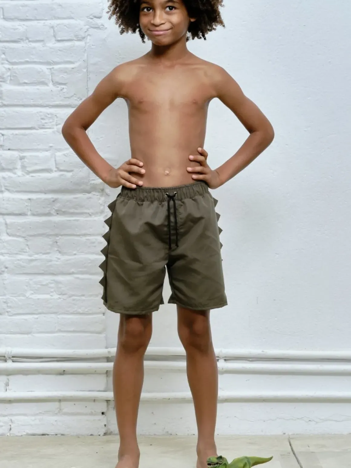 DINO SPINE SWIM TRUNKS