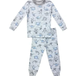 DINOSAUR LONG SLEEVE PJS BOYS