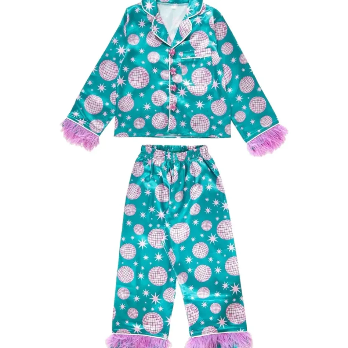 DISCO FEATHER TWO PIECE SETS