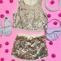 DIVA SEQUIN SKIRT