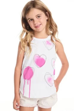 DRIPPING HEARTS TANK TOP
