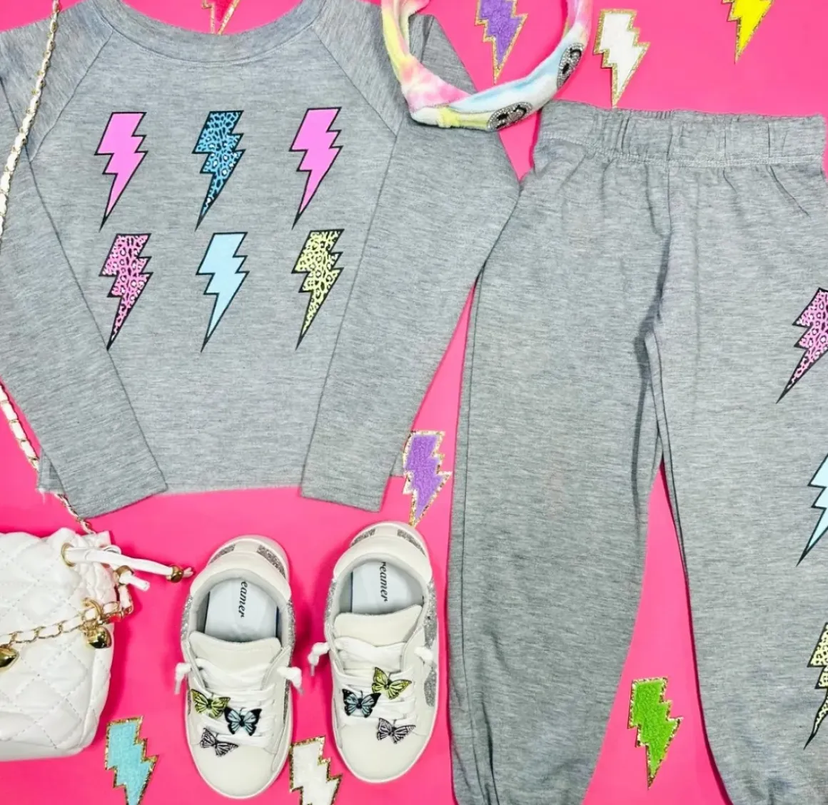ELECTRIC BOLTS SWEATPANTS