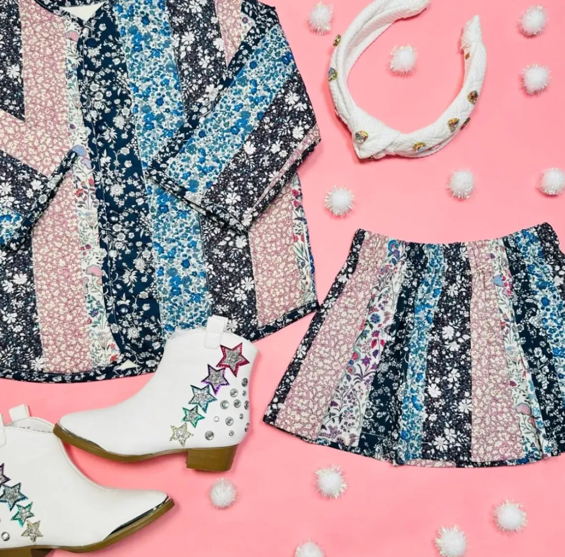EMMA PATCHWORK SKIRT