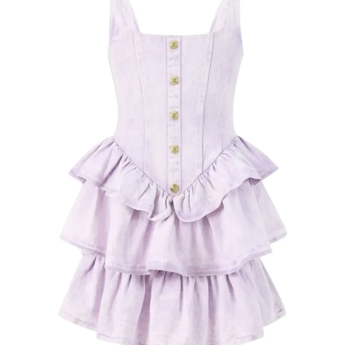 ESTELLE DENIM MINI DRESS