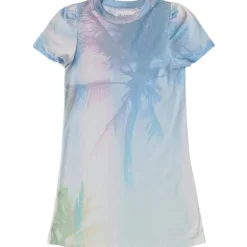 FADED PALMS DRESS