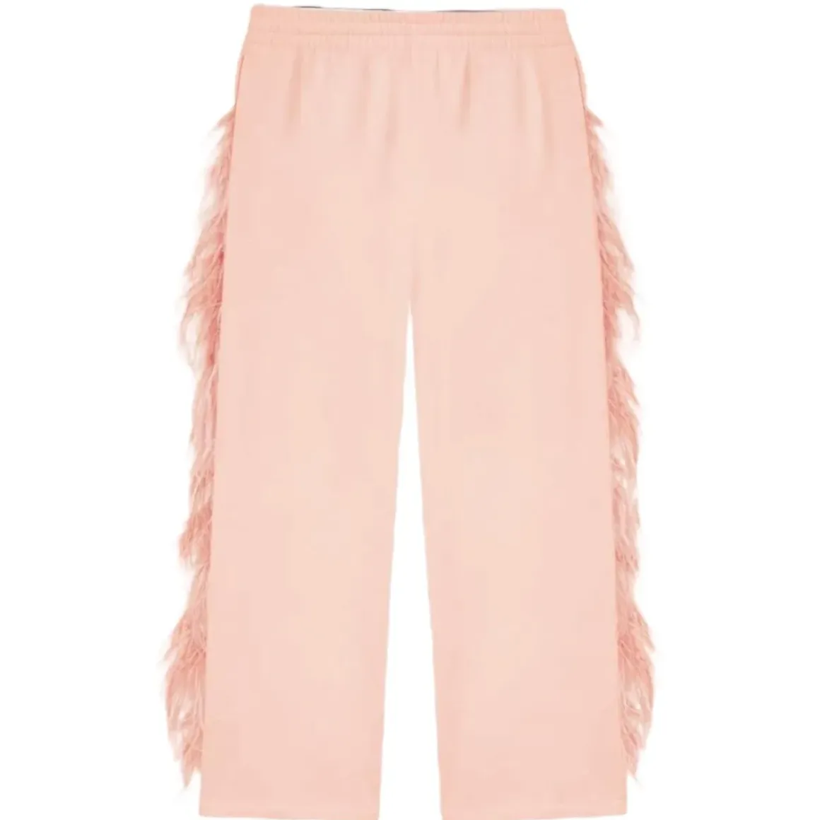 FEATHER TRIM PANTS