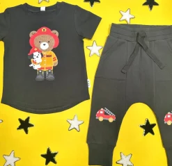 FIRETRUCKS DROP CROTCH LIGHTWEIGHT SWEATPANTS