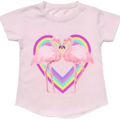 FLAMINGO HEART TSHIRT