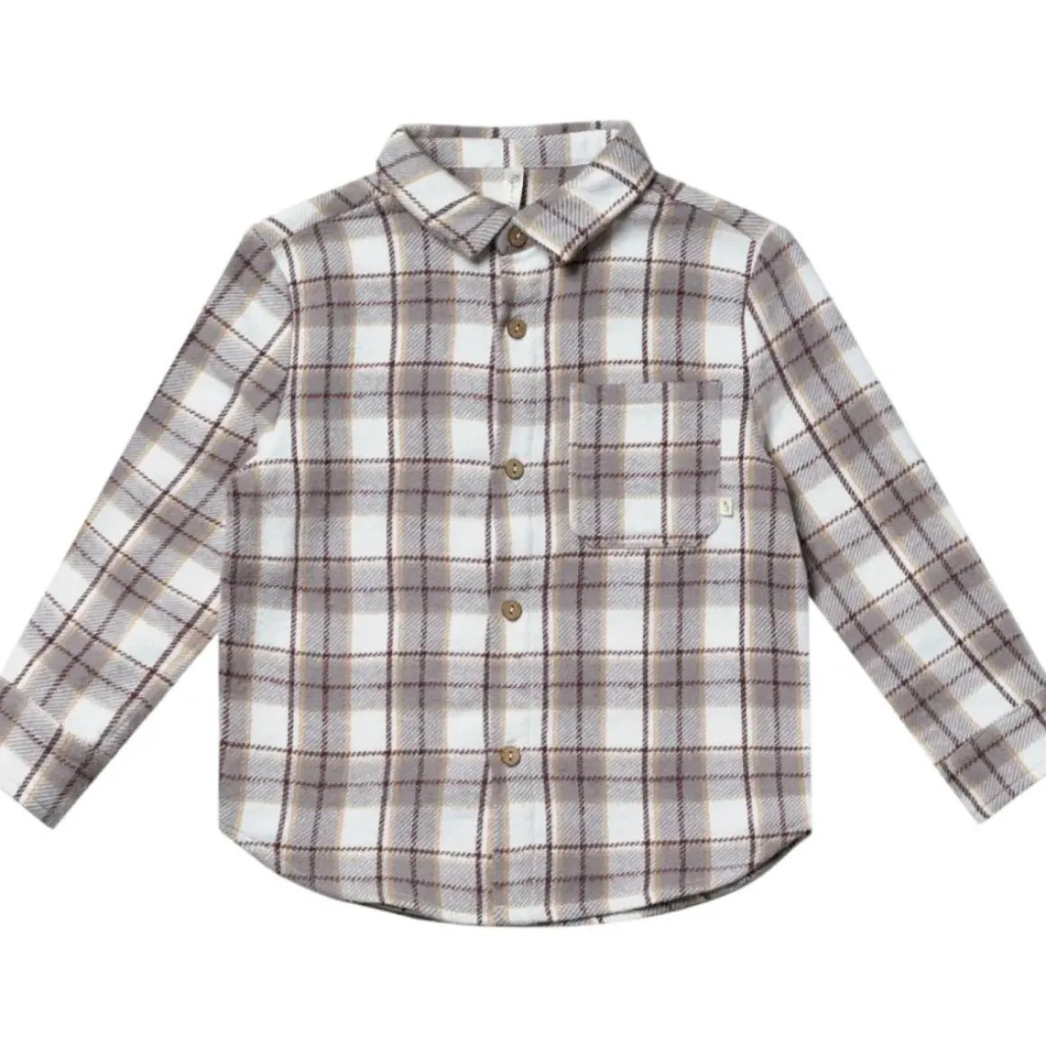 FLANNEL BUTTON DOWN TOP