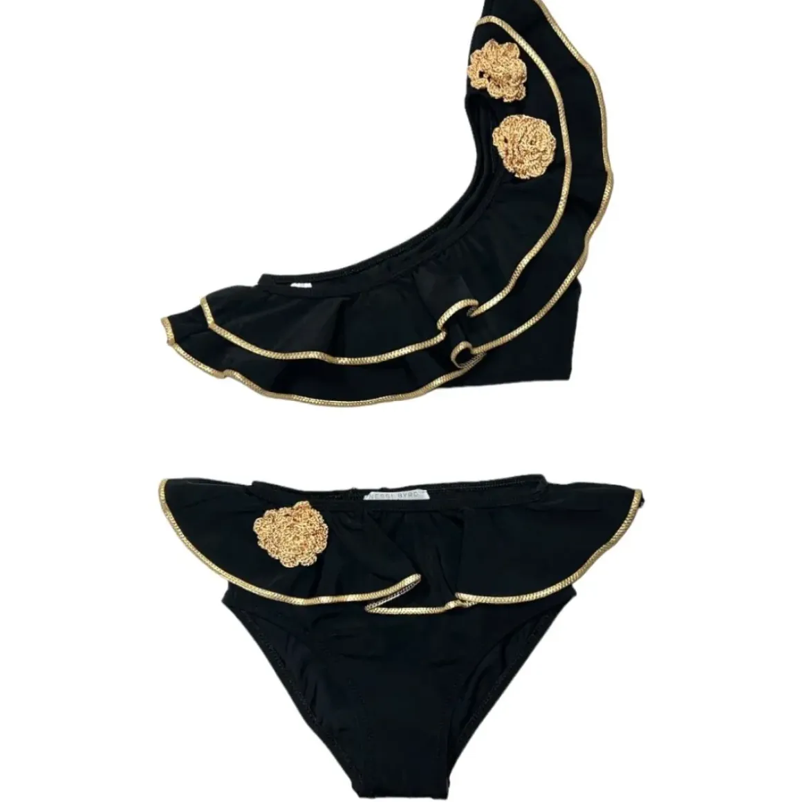 FLEUR RUFFLE TWO PIECE BIKINI