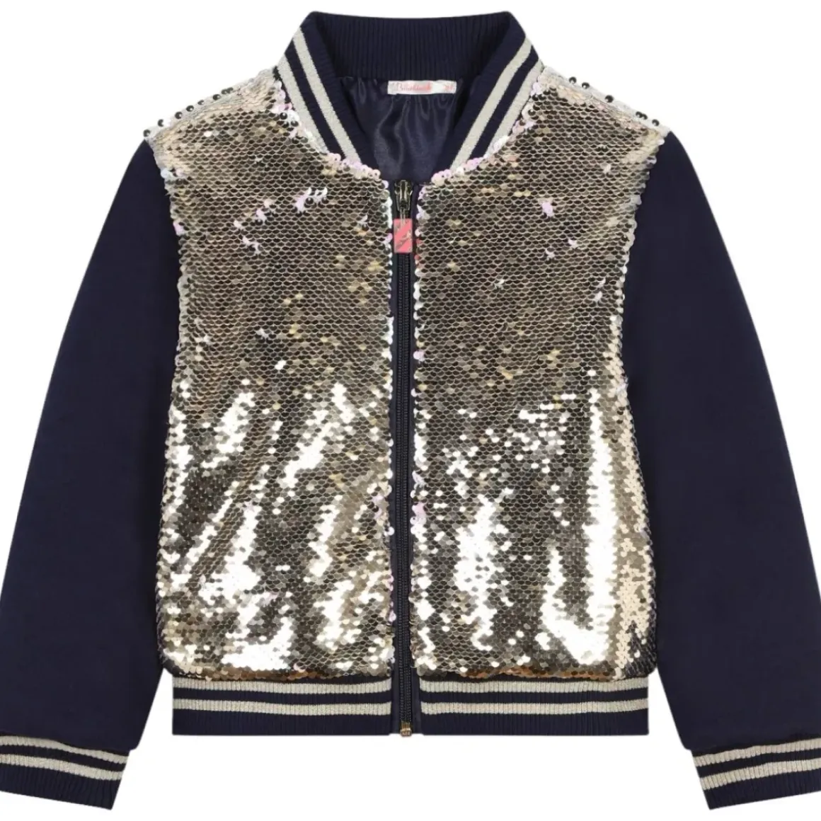 FLIP SEQUIN BOMBER JACKET