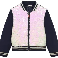 FLIP SEQUIN BOMBER JACKET