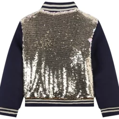 FLIP SEQUIN BOMBER JACKET