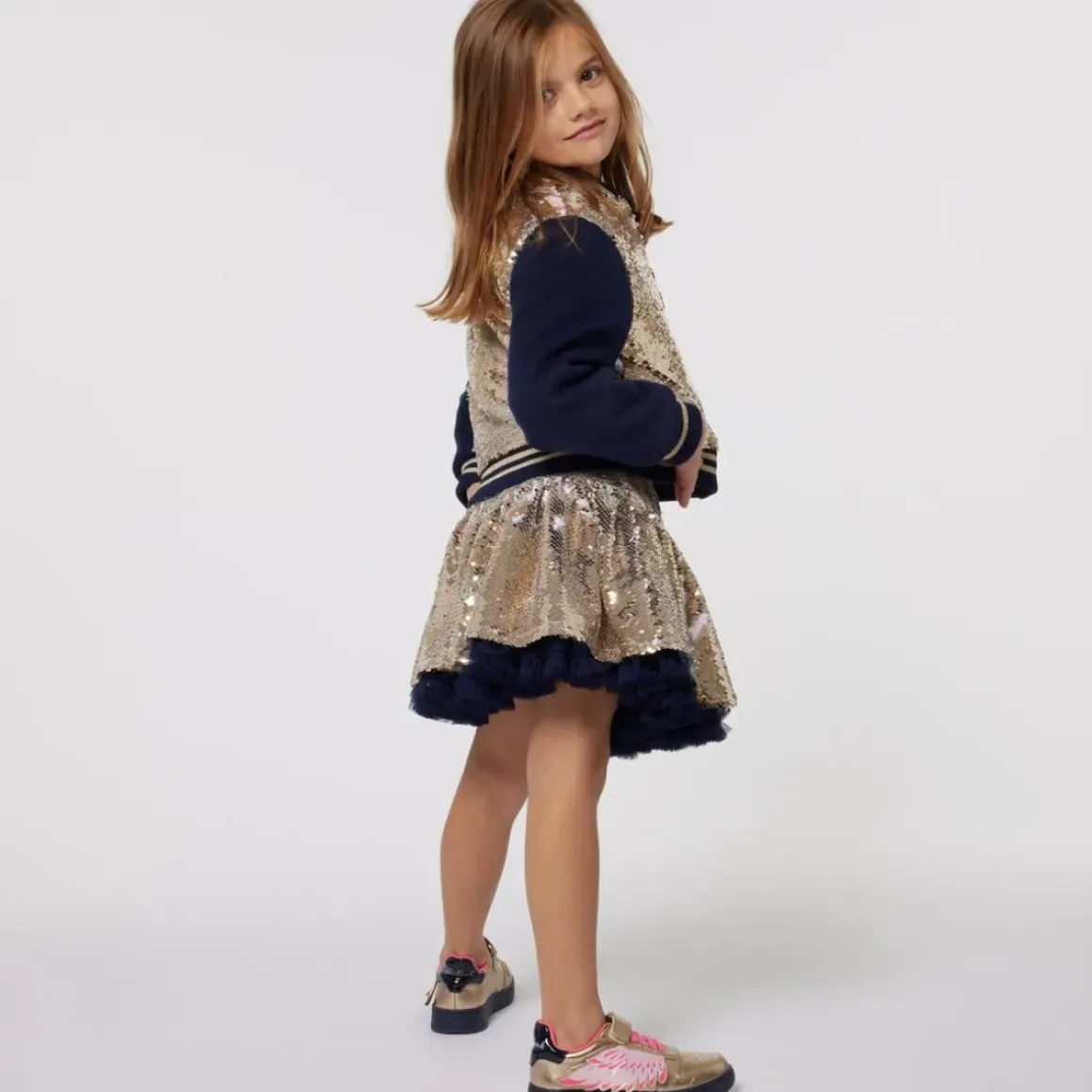 FLIP SEQUIN SKIRT