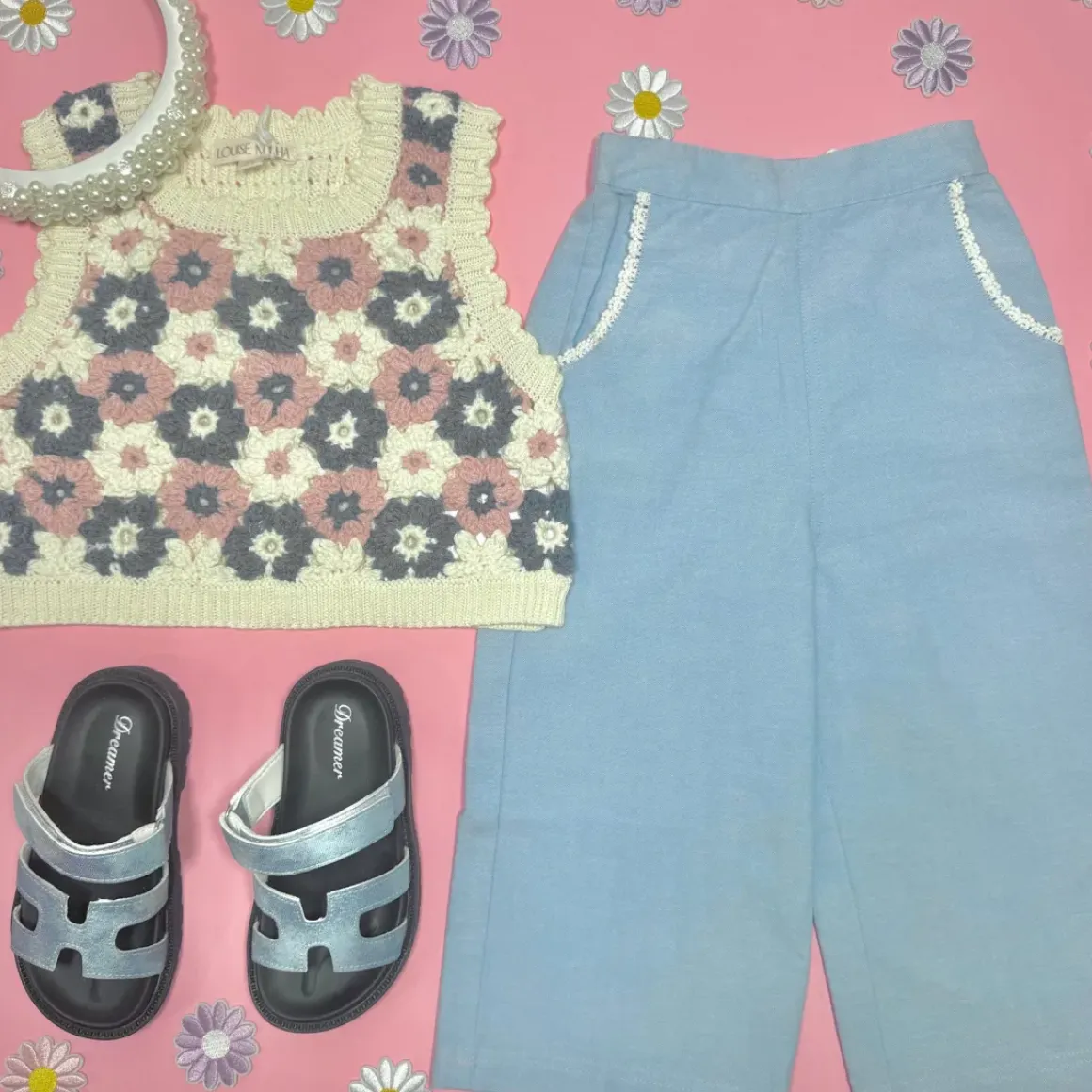 FLOR CHAMBRAY PANTS