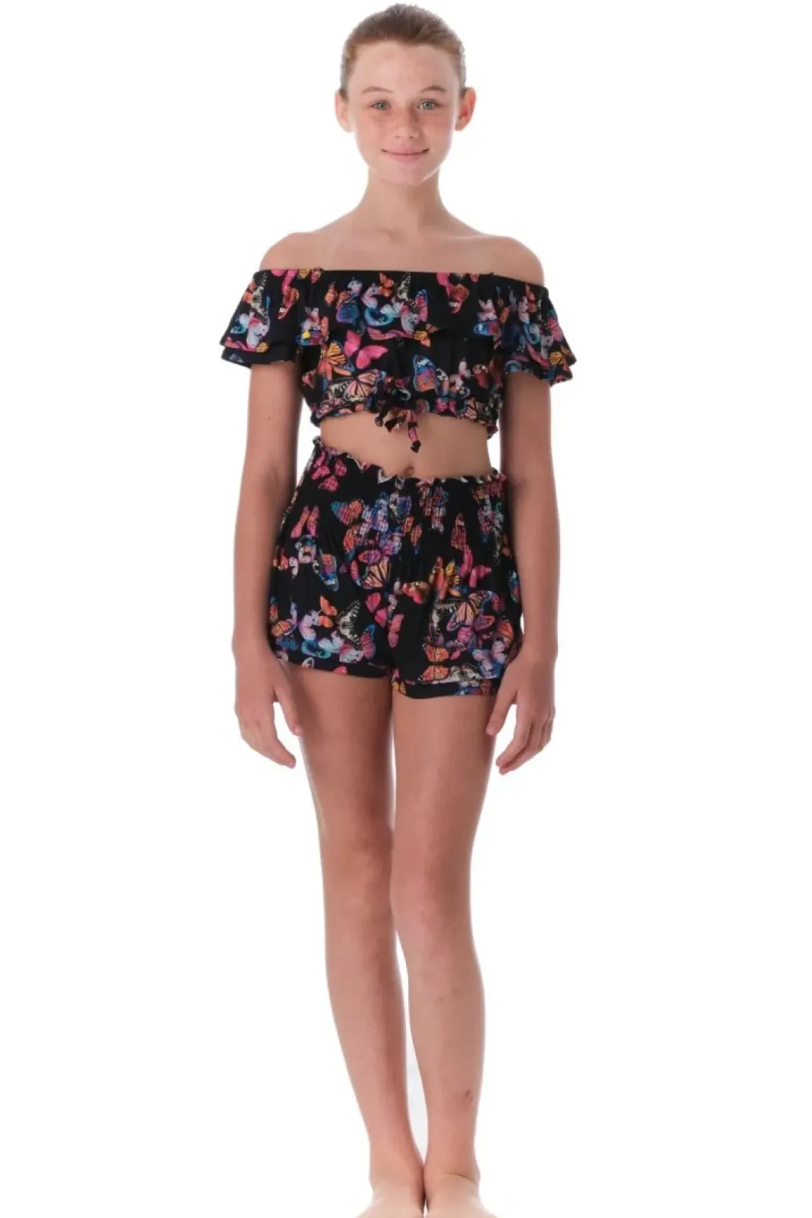 FLY AWAY BUTTERFLY SHORTS