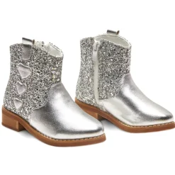 GEORGIA GLITTER HEART BOOTS