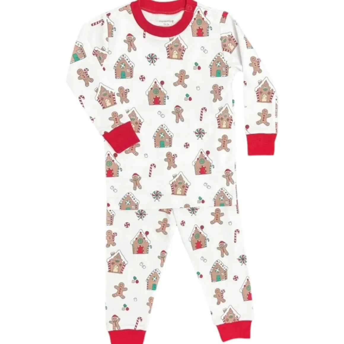 GINGERBREAD WORLD TWO PIECE PJS (UNISEX)