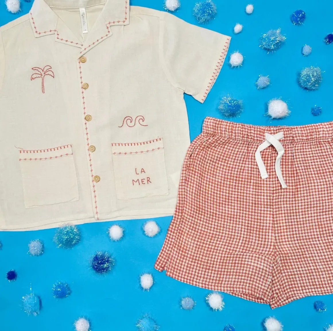 GINGHAM SHORTS