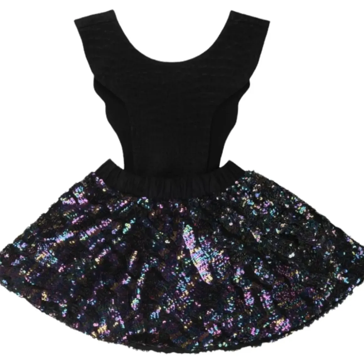 GLITTER BIRD DRESS