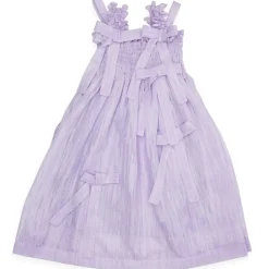 GLORIA SHIMMER RIBBON DRESS