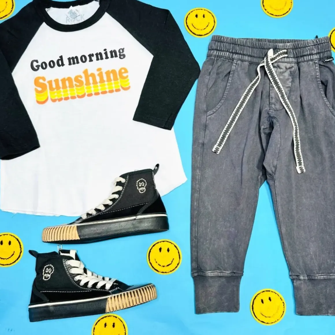 GOOD MORNING SUNSHINE LONG SLEEVE TSHIRT