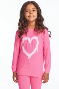 GRAFFITI HEART SWEATSHIRT